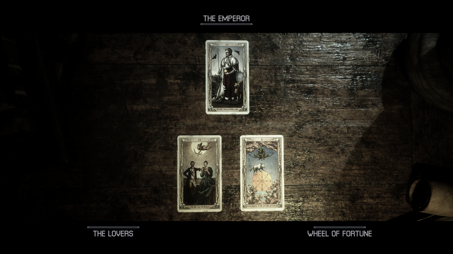 The Quarry Tarot Cards locations